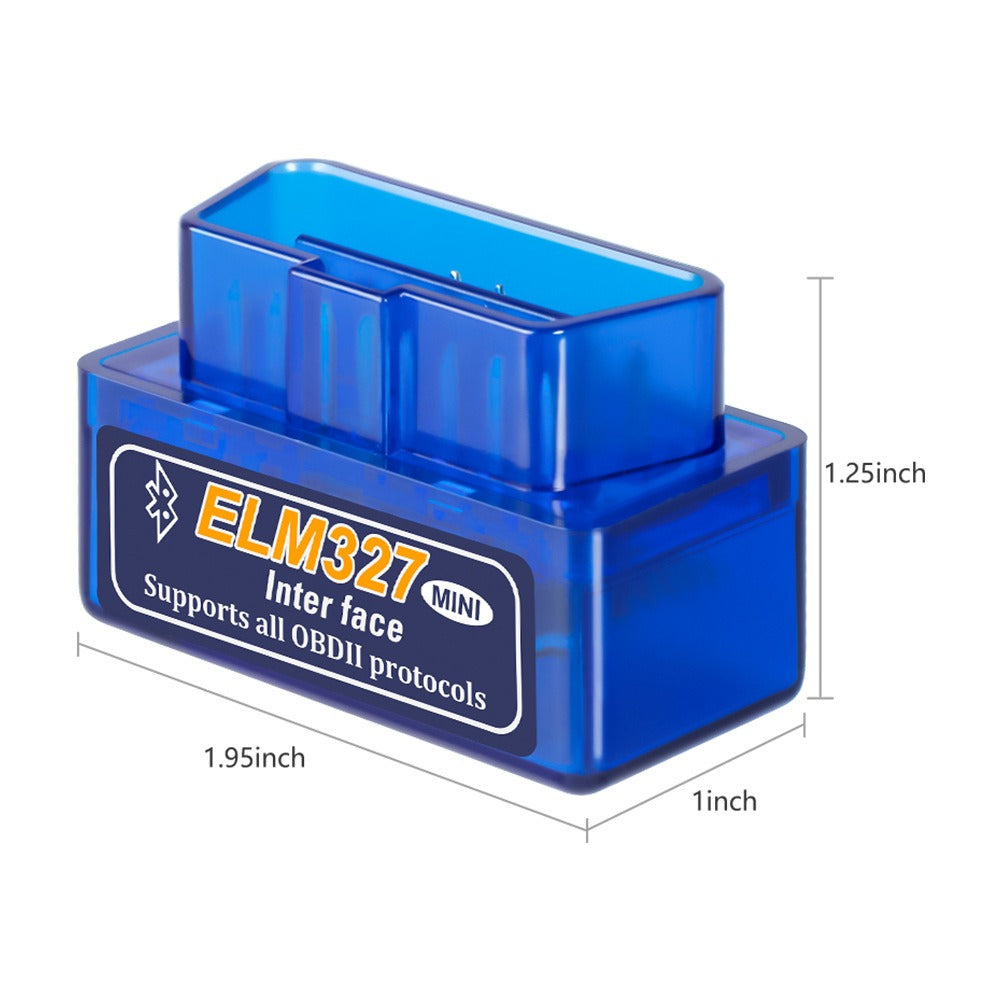 MINI ELM327 Bluetooth 5.1 Détecteur automobile Bluetooth OBD2 V2.